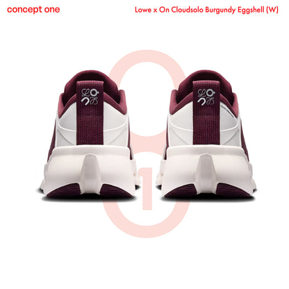 Loewe x On Cloudsolo Burgundy Eggshell (W)