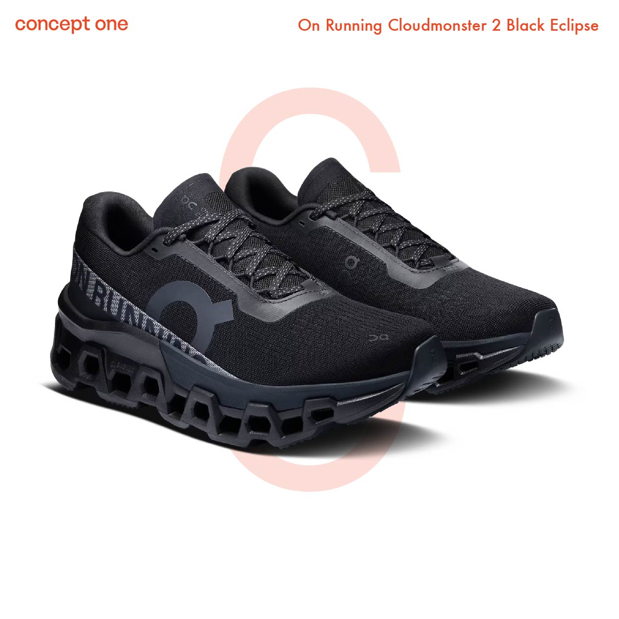 On Running Cloudmonster 2 Black Eclipse (W)