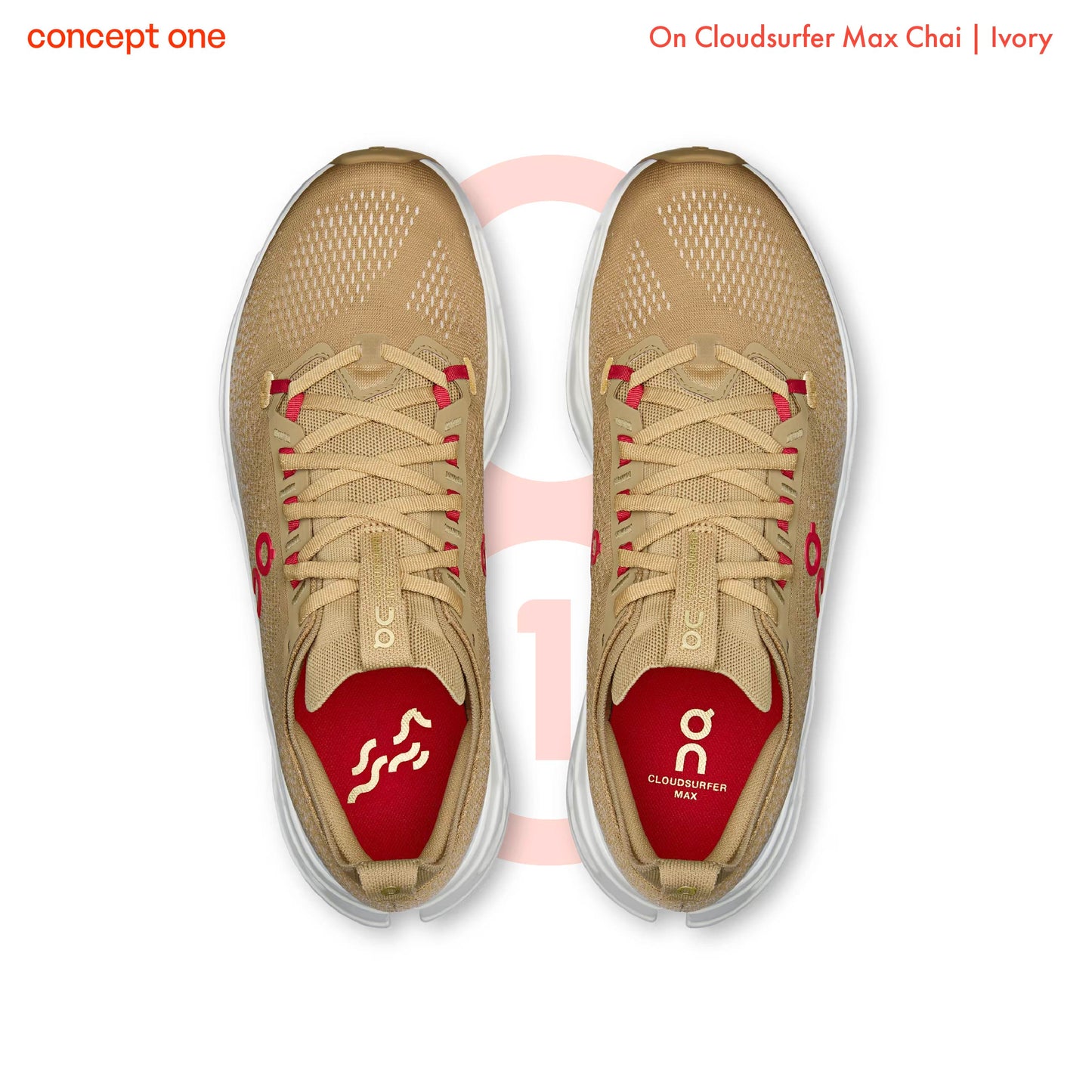 On Cloudsurfer max 1 Chai Ivory (M)