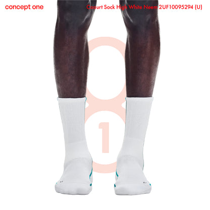 Coourt Sock High White Neem 2UF10095294 (U)