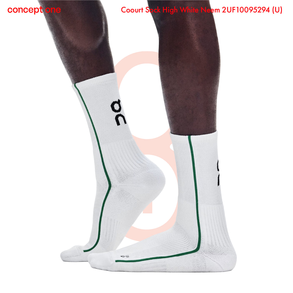 Coourt Sock High White Neem 2UF10095294 (U)