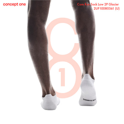 Core Run Sock Low 2P Glacier 2UF10080561 (U)
