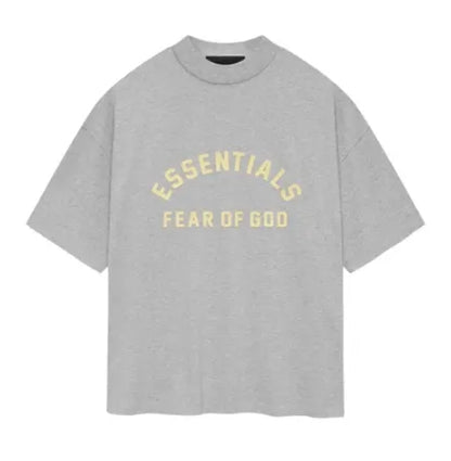 ESSENTIALS Crewneck Light Heather Grey (SS24)
