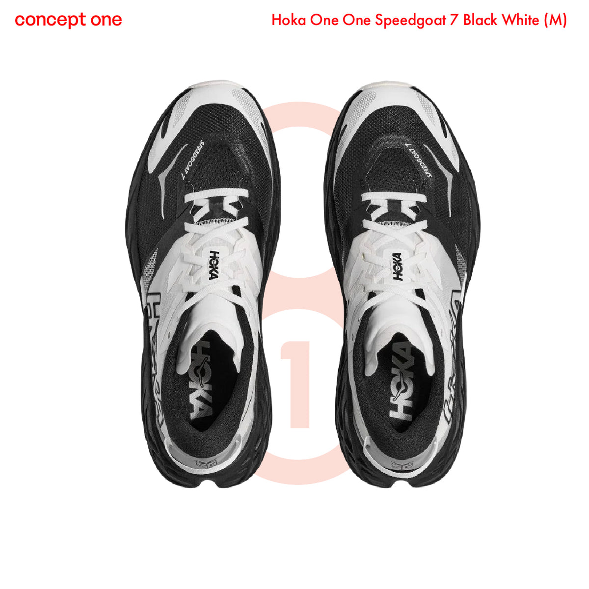 Hoka One One Speedgoat 7 Black White (M)