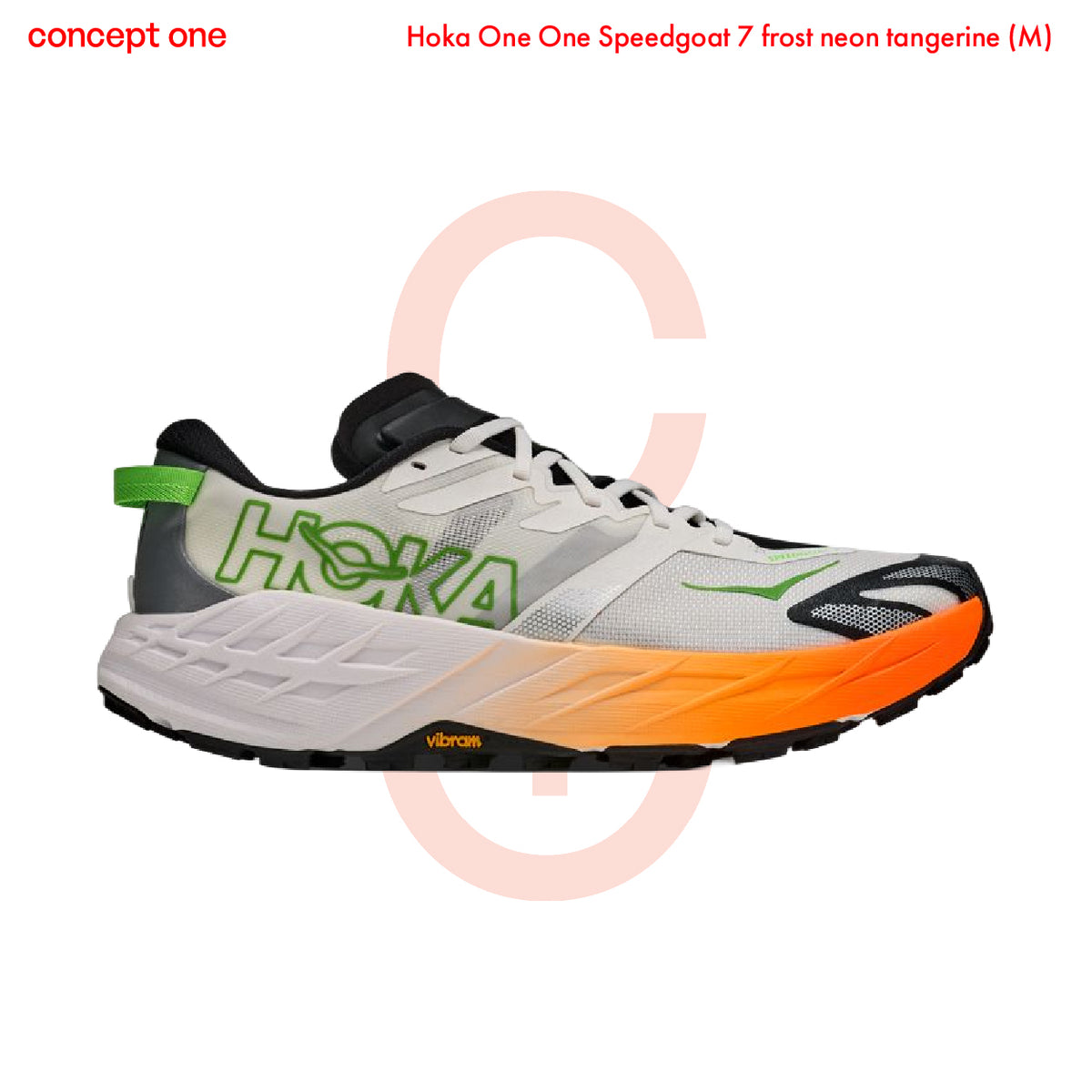 Hoka One One Speedgoat 7 frost neon tangerine (M)
