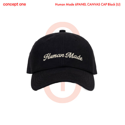 Human Made 6PANEL CANVAS CAP Black (U)