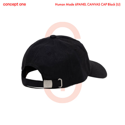 Human Made 6PANEL CANVAS CAP Black (U)