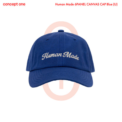 Human Made 6PANEL CANVAS CAP Blue (U)