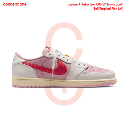 Jordan 1 Retro Low OG SP Travis Scott Sail Tropical Pink (M)