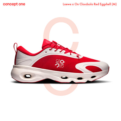 Loewe x On Cloudsolo Red Eggshell (M)