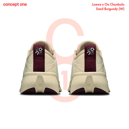 Loewe x On Cloudsolo Sand Burgundy (W)