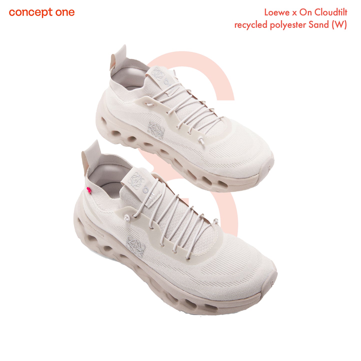 Loewe x On Cloudtilt recycled polyester Sand (W)