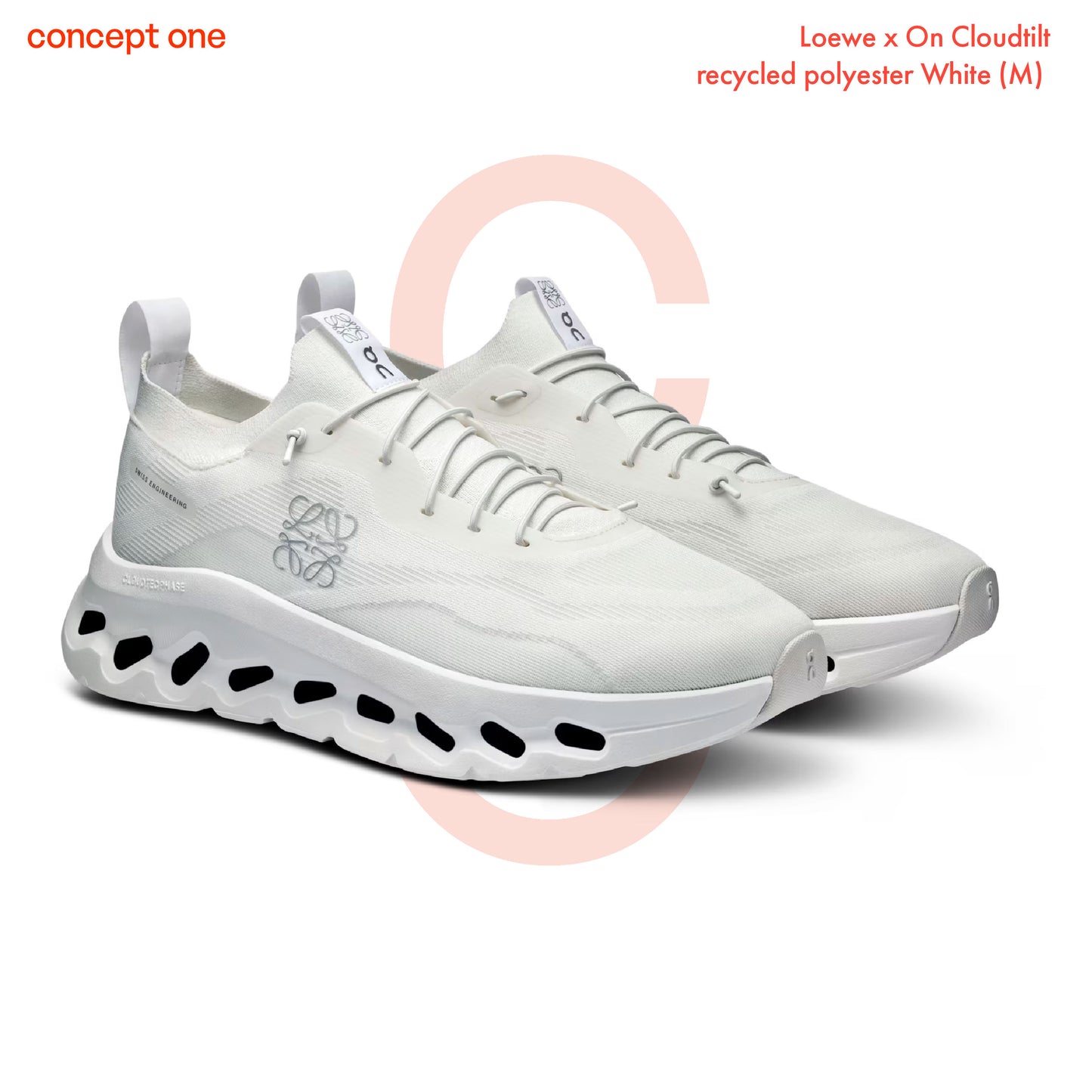 Loewe x On Cloudtilt recycled polyester White (M)