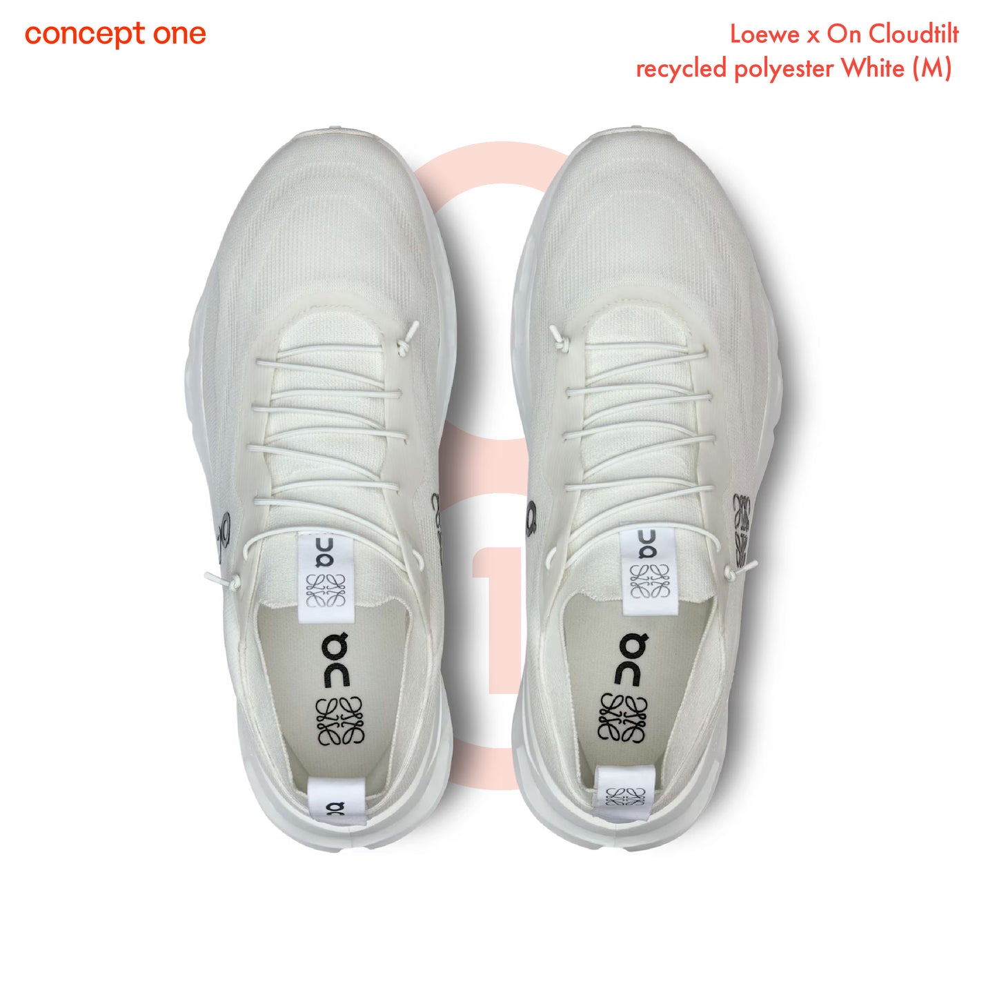 Loewe x On Cloudtilt recycled polyester White (M)