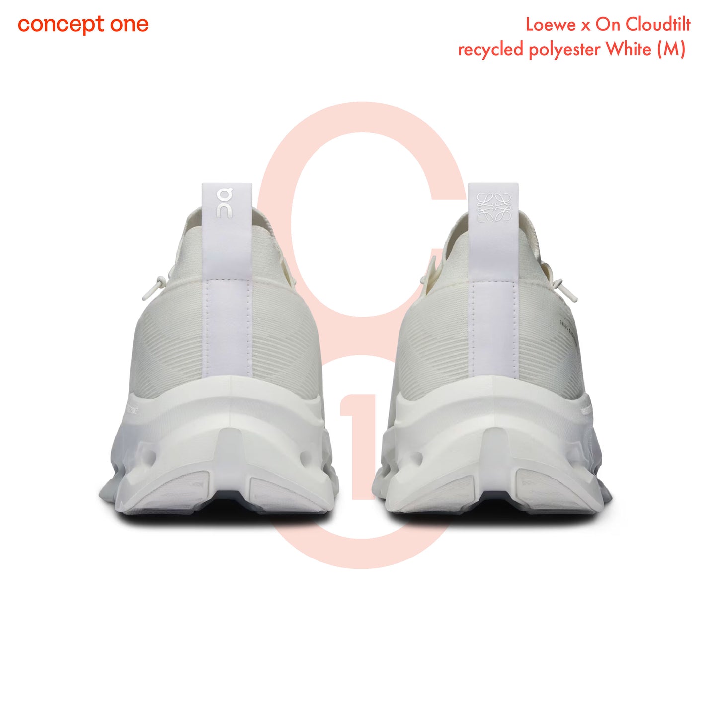 Loewe x On Cloudtilt recycled polyester White (M)