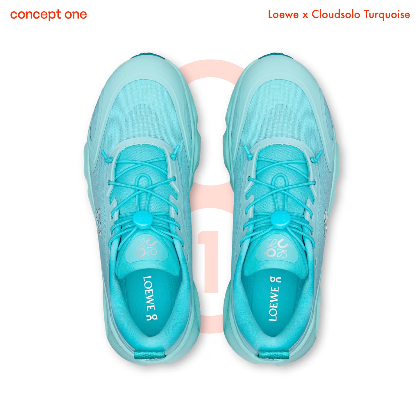 Loewe x On Cloudsolo Turquoise (W)