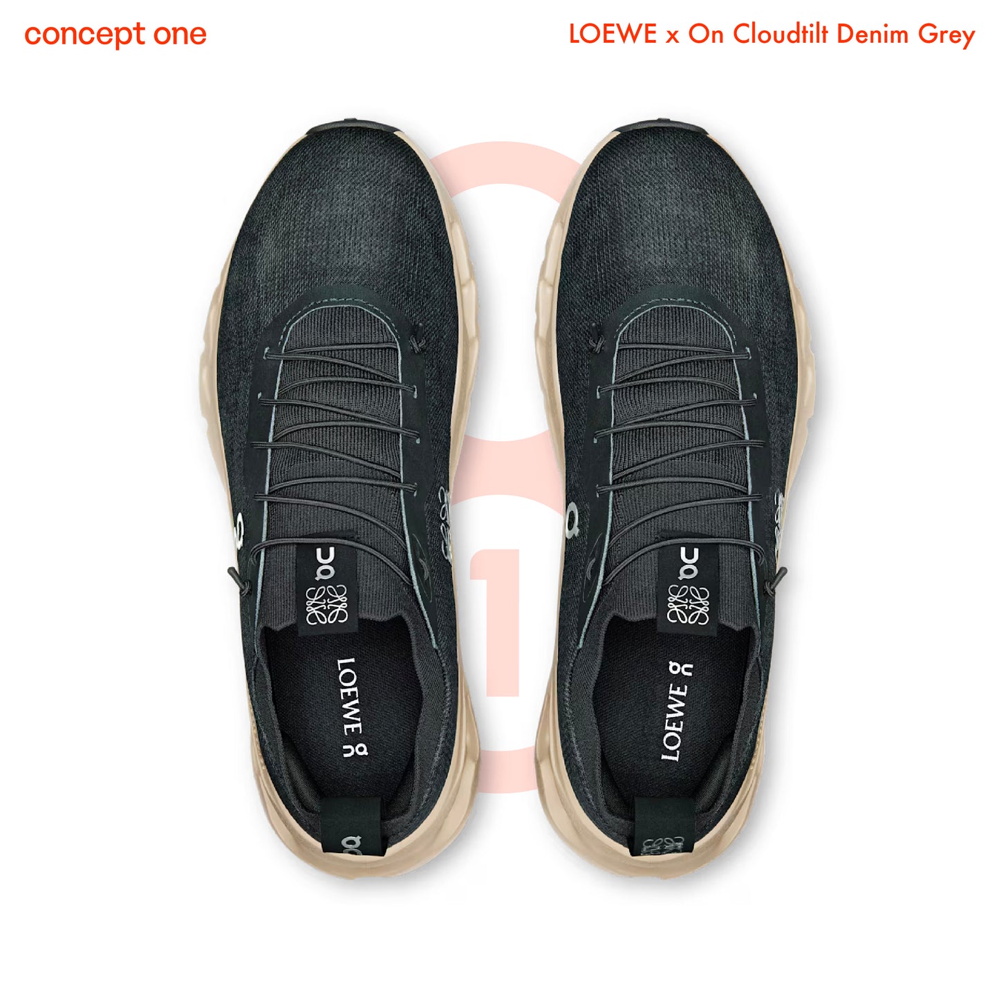 Loewe x On Cloudtilt Denim Grey (M)