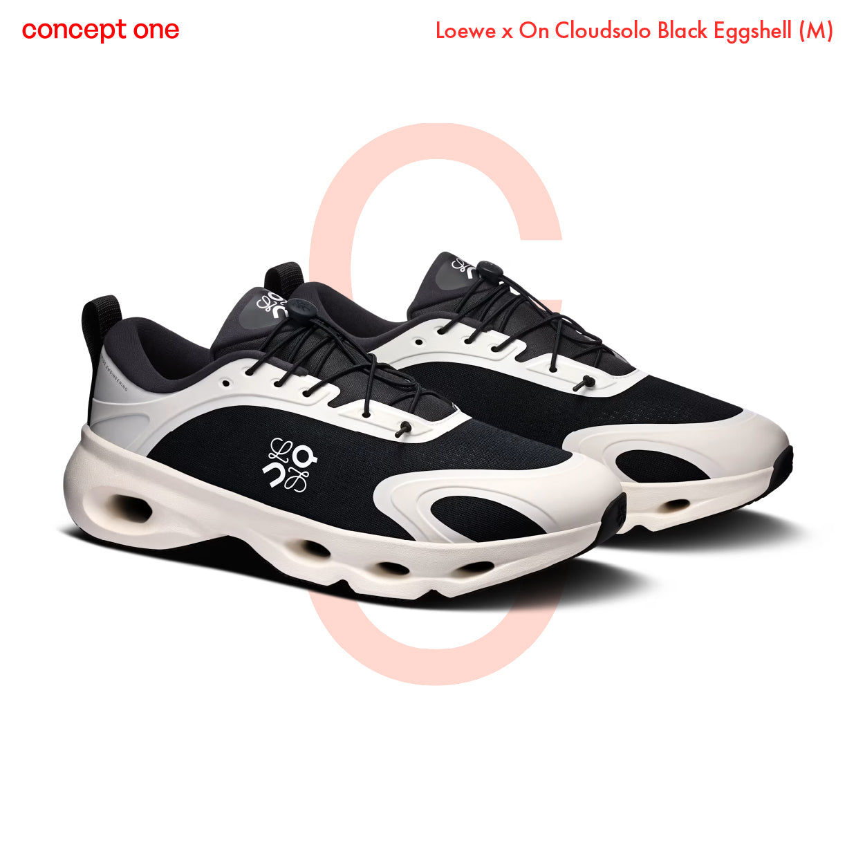 Loewe x On Cloudsolo Black Eggshell (M)