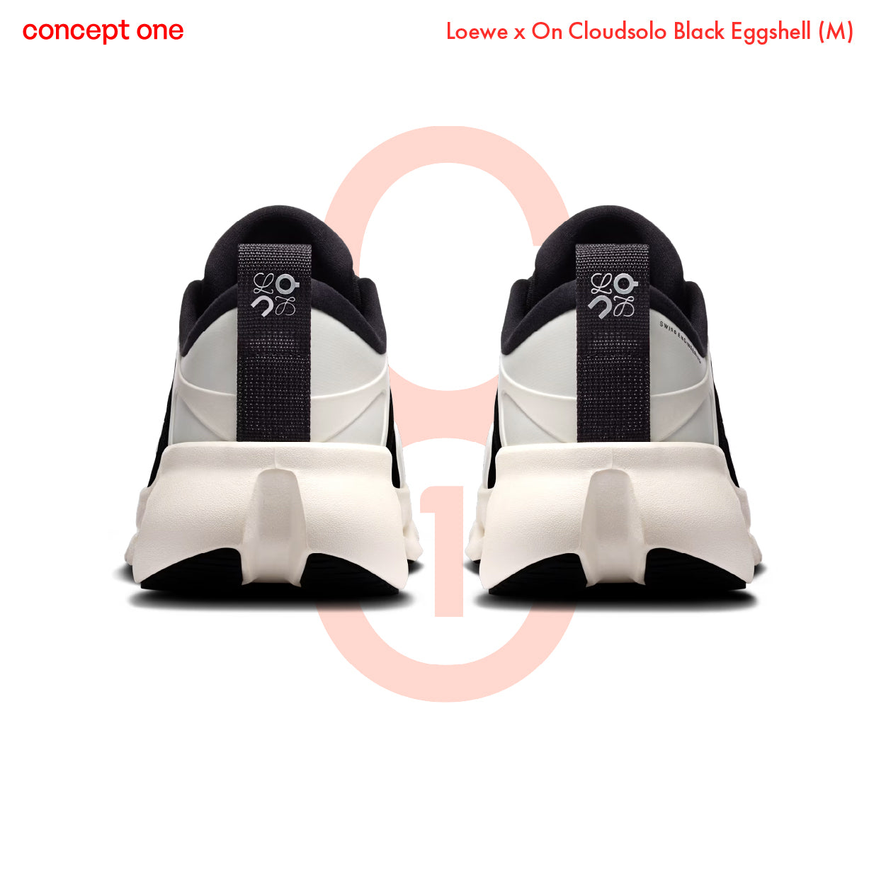 Loewe x On Cloudsolo Black Eggshell (M)