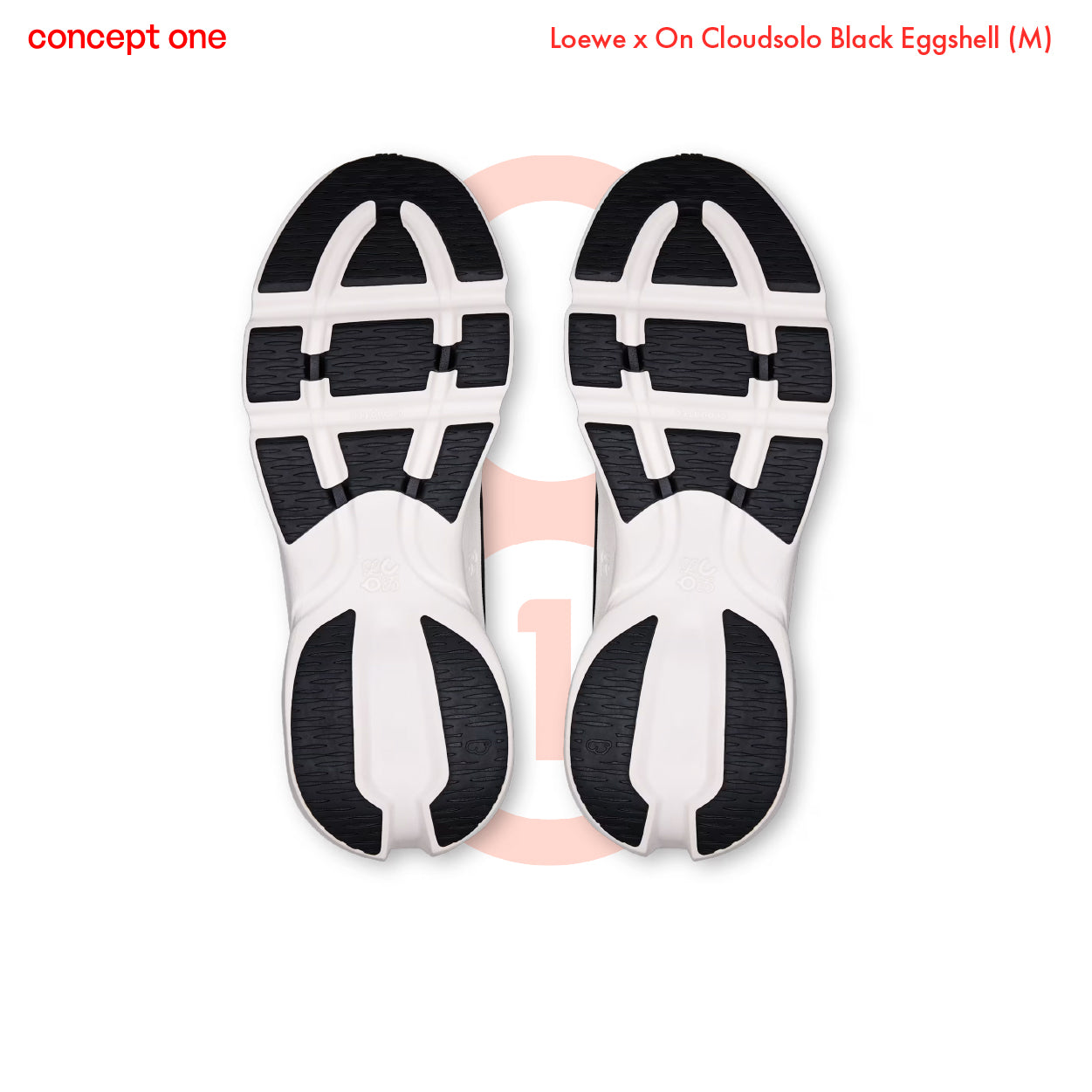 Loewe x On Cloudsolo Black Eggshell (M)