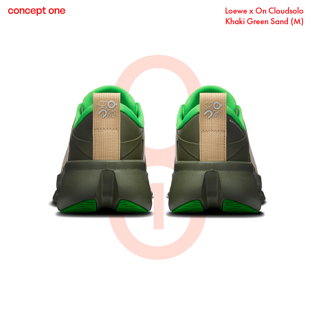 Loewe x On Cloudsolo Khaki Green Sand (M)
