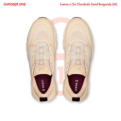 Loewe x On Cloudsolo Sand Burgundy (M)