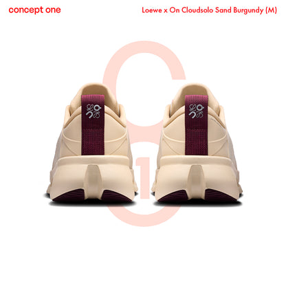 Loewe x On Cloudsolo Sand Burgundy (M)
