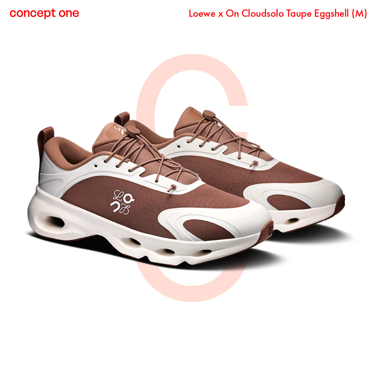 Loewe x On Cloudsolo Taupe Eggshell (M)