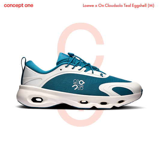 Loewe x On Cloudsolo Teal Eggshell (M)