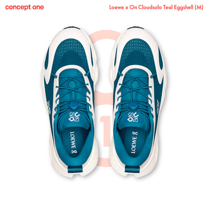Loewe x On Cloudsolo Teal Eggshell (M)
