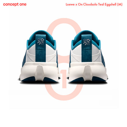 Loewe x On Cloudsolo Teal Eggshell (M)