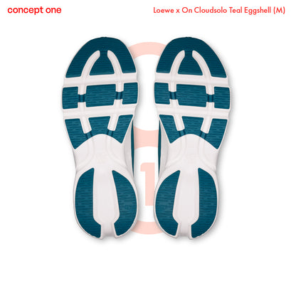 Loewe x On Cloudsolo Teal Eggshell (M)