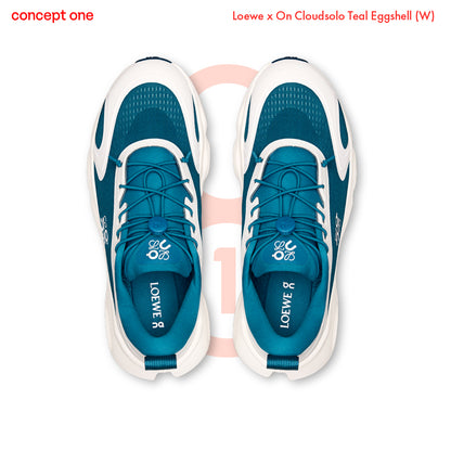 Loewe x On Cloudsolo Teal Eggshell (W)