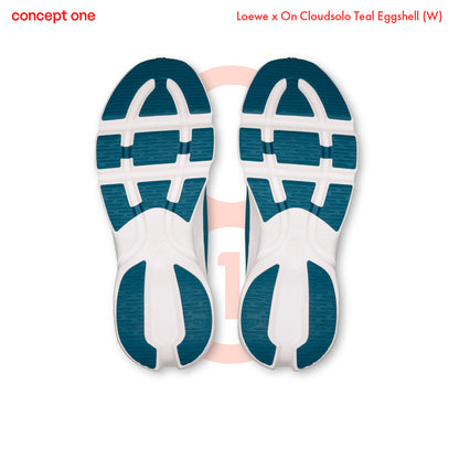 Loewe x On Cloudsolo Teal Eggshell (W)