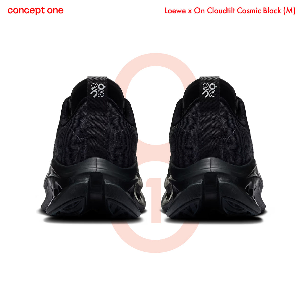 Loewe x On Cloudtilt Cosmic All Black (M)