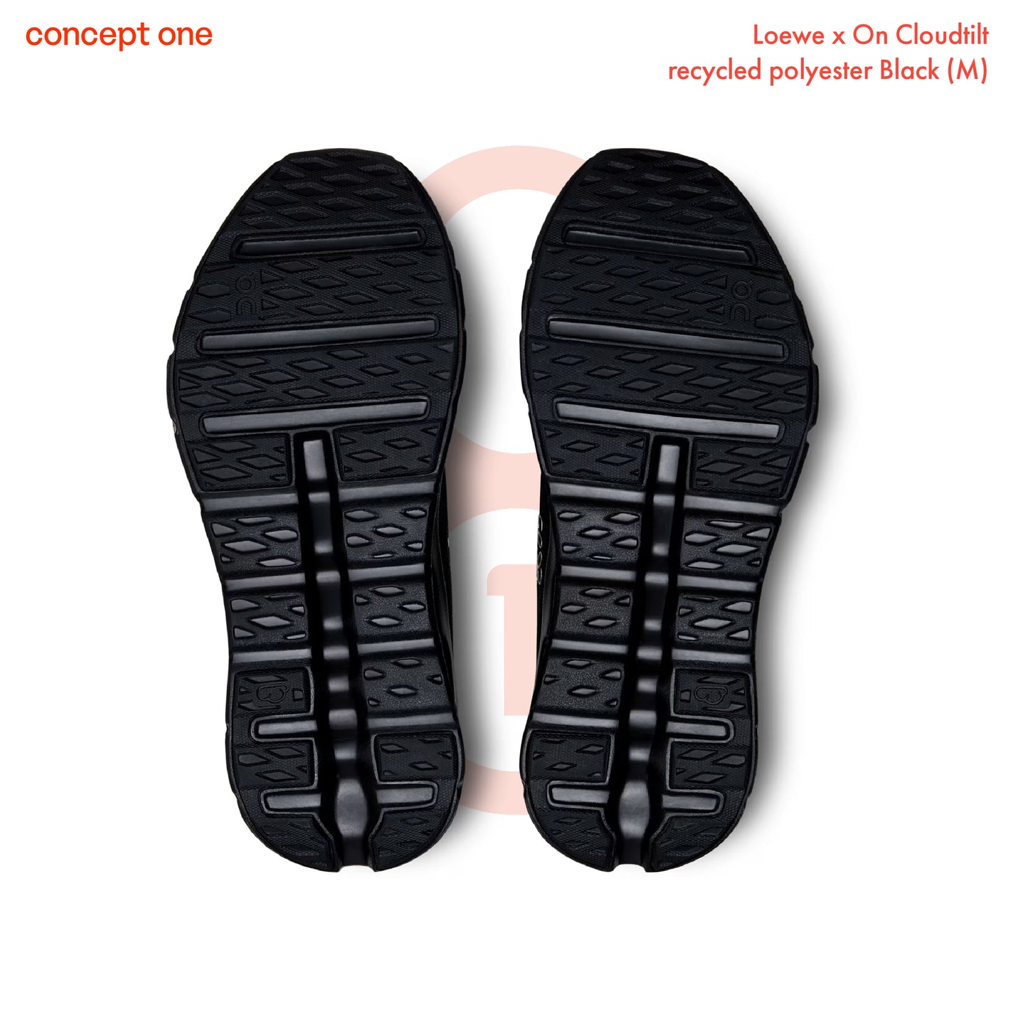Loewe x On Cloudtilt recycled polyester Black (M)