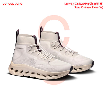 Loewe x On Running Cloudtilt Hi Sand Oatmeal Plum (W)
