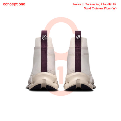 Loewe x On Running Cloudtilt Hi Sand Oatmeal Plum (W)