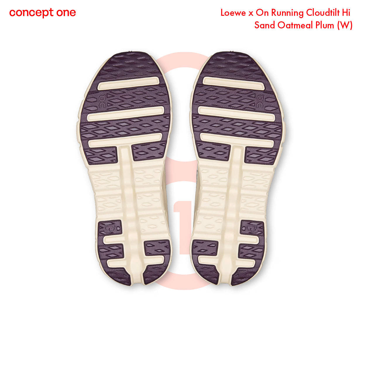 Loewe x On Running Cloudtilt Hi Sand Oatmeal Plum (W)