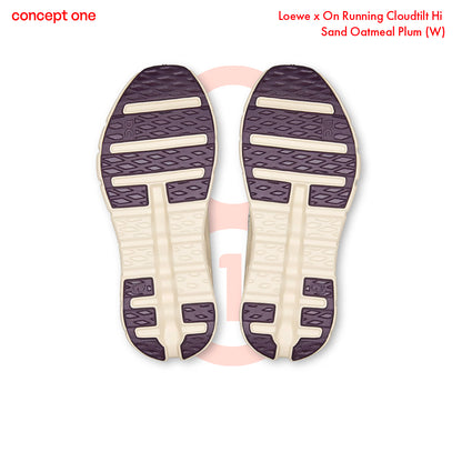 Loewe x On Running Cloudtilt Hi Sand Oatmeal Plum (W)