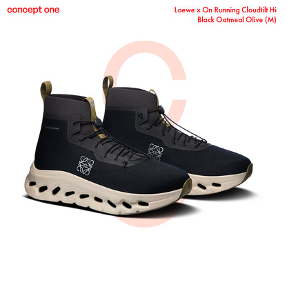 Loewe x On Running Cloudtilt Hi Black Oatmeal Olive (M)