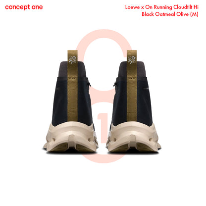 Loewe x On Running Cloudtilt Hi Black Oatmeal Olive (M)