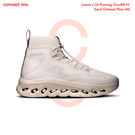Loewe x On Running Cloudtilt Hi Sand Oatmeal Plum (M)