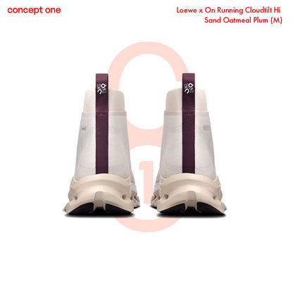Loewe x On Running Cloudtilt Hi Sand Oatmeal Plum (M)
