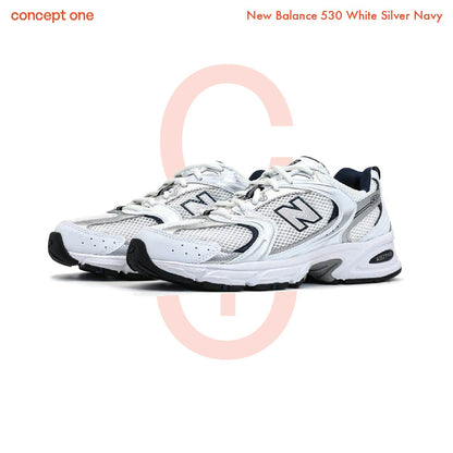 New Balance 530 White Silver Navy MR530SG (M)