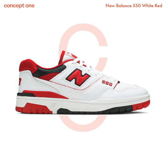 New Balance 550 White Red (M)