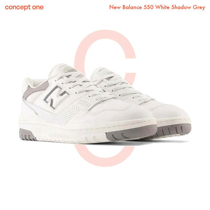 New Balance 550 White Shadow Grey (M)