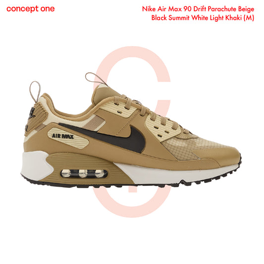 Nike Air Max 90 Drift Parachute Beige Black Summit White Light Khaki (M)