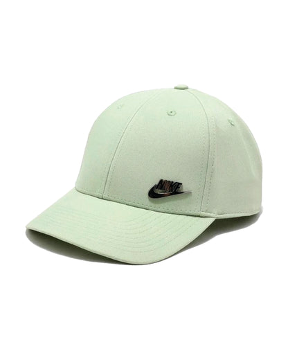 Nike Dri-FIT Club Structured Metal Logo Green Cap