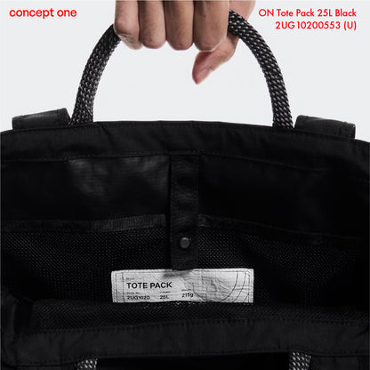 On Tote Pack 25L Black 2UG10200553 (U)